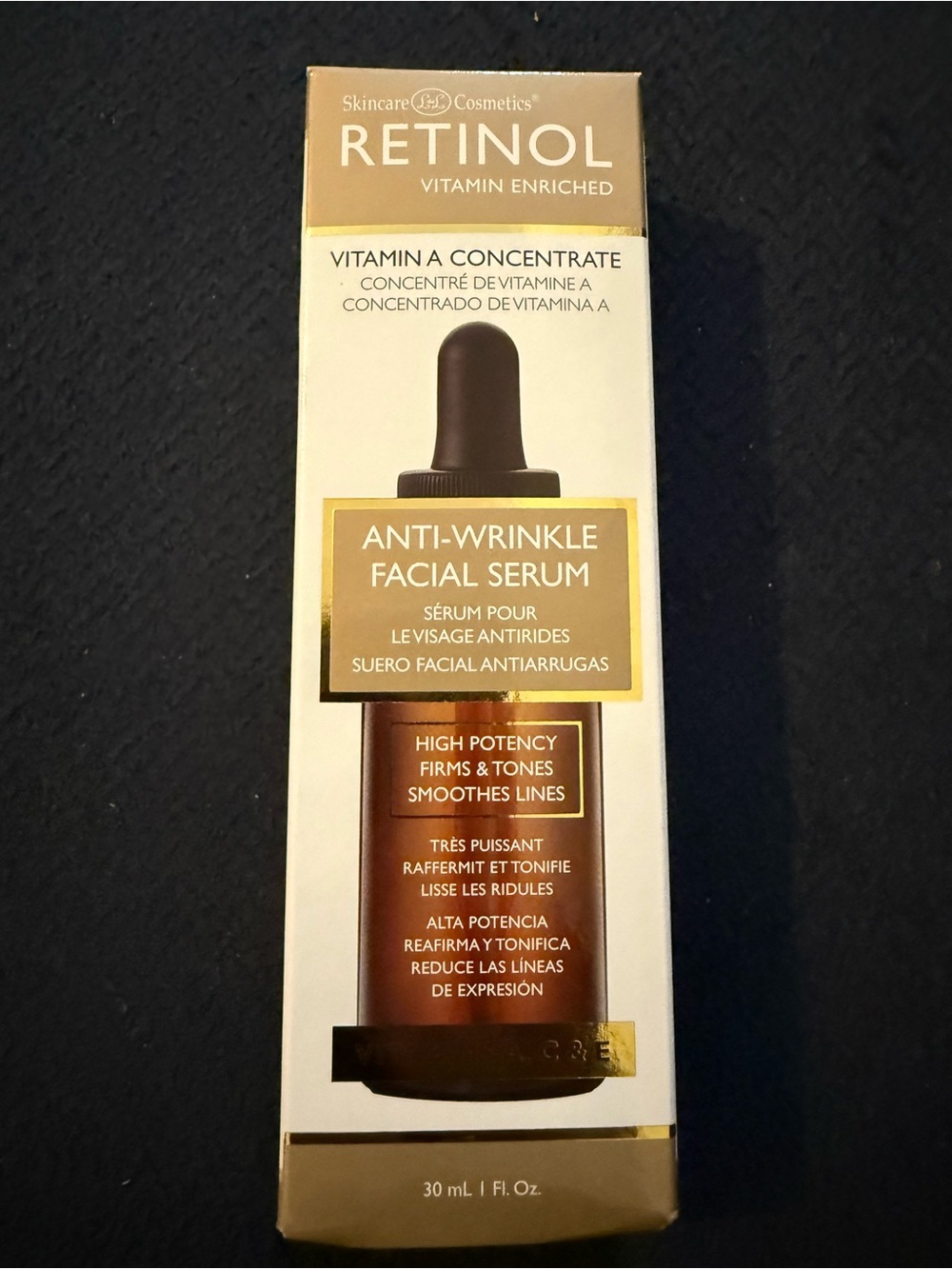 Retinol Vitamin Enriched Anti-Wrinkle Facial Serum